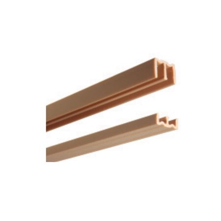 Grillgear 72 In. X .25 In. Plastic Track - Tan GR74614